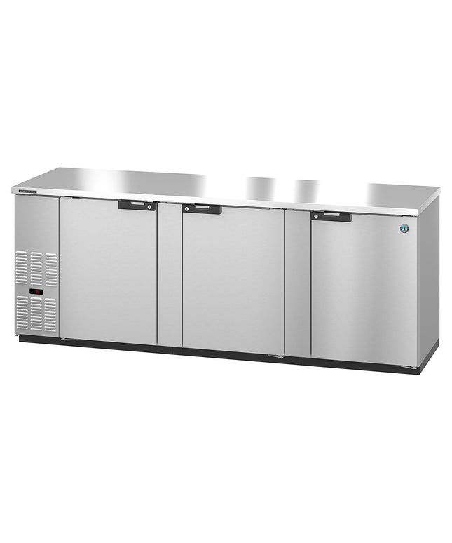 Tủ mát quầy bar cửa kín inox Hoshizaki BB95-S 242,6 cm