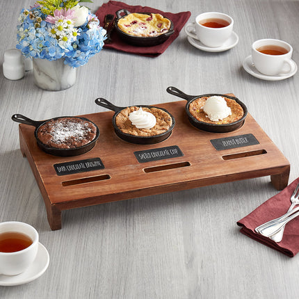 Chảo gang mini đã tôi dầu Valor 13 cm - Thùng 12 cái