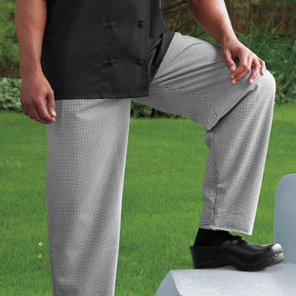 Quần bếp unisex Uncommon Chef 4005C họa tiết răng chó, tùy chỉnh - 2XL
