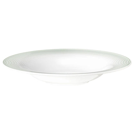 (2 pcs) SELTMANN WEIDEN | Deep Pasta Plate – BLUES Series – Ø 270 mm – Sage Green Porcelain