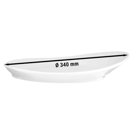 (2 pcs) SELTMANN WEIDEN | Gourmet Dinner Plate – Meran Organic – Flat – Ø 340 mm