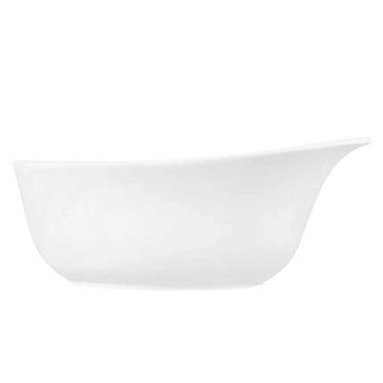 (2 pcs) SELTMANN WEIDEN | Handled Porcelain Cereal Bowl – 0.45L - White - Microwave/Dishwasher Safe