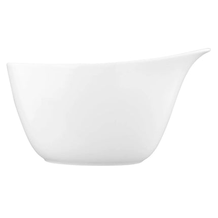 (2 pcs) SELTMANN WEIDEN | Handled Porcelain Cereal Bowl – 0.6L - White - Microwave/Dishwasher Safe