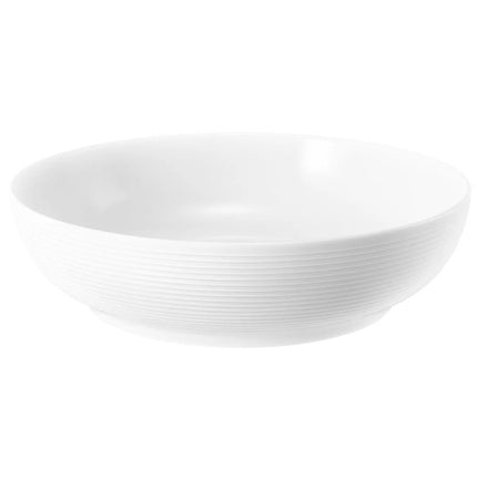 (2 pcs) SELTMANN WEIDEN | Porcelain Bowls – Ø 250 mm – Soup/Cereal – BLUES Series – White
