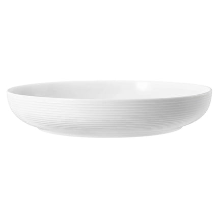 (2 pcs) SELTMANN WEIDEN | Porcelain Bowls – Ø 280 mm – Soup/Cereal – BLUES Series – White