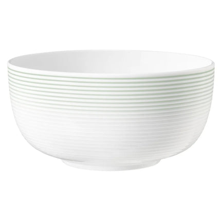 (2 pcs) SELTMANN WEIDEN | Porcelain Bowls – Soup/Cereal – Salbeigrün – Ø 175 mm – BLUES Salbeigrün