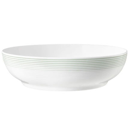 (2 pcs) SELTMANN WEIDEN | Porcelain Bowls – Soup/Cereal – Salbeigrün – Ø 250 mm – BLUES Salbeigrün