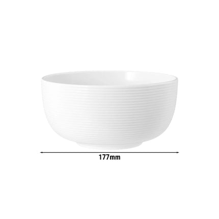 (2 pcs) SELTMANN WEIDEN | Porcelain Bowls – Soup/Cereal – White – Ø 175 mm – BLUES Weiss
