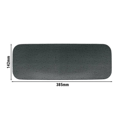 (2 pcs) SELTMANN WEIDEN | Rectangular Coupe Plate – Flat – Porcelain – 350×200 mm – Anthracite