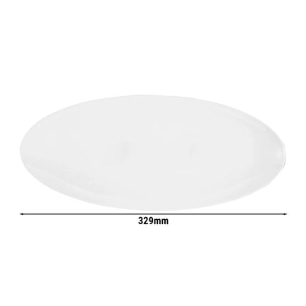 (2 pcs) SELTMANN WEIDEN | Serving Platter – Rectangular Coupe – Porcelain, Cream – 330×180 mm