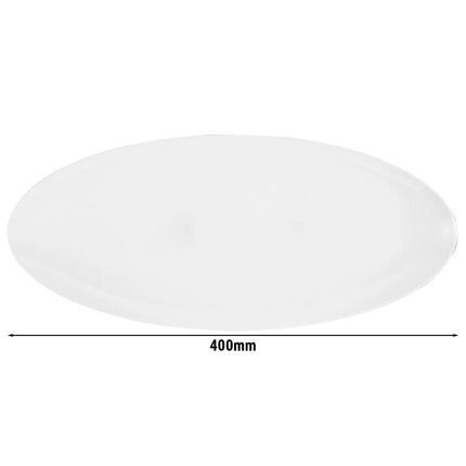 (2 pcs) SELTMANN WEIDEN | Serving Platter – Rectangular Coupe – Porcelain, Cream – 330×180 mm