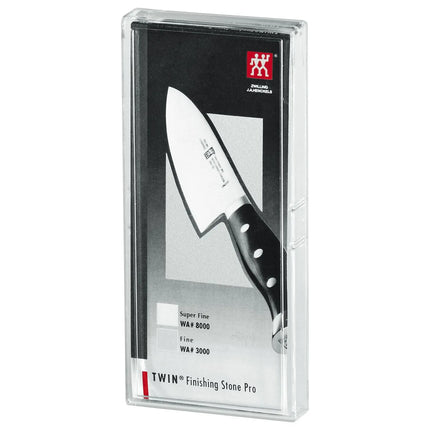 (2 pcs) ZWILLING | Whetstone Sharpening Stone Set – Double‑Sided x2 - Grit 250/1000 & 3000/8000