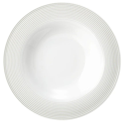 (2 pieces) SELTMANN WEIDEN | Deep Pasta Bowl Ø 27 cm – Blues - Pearl Grey - Porcelain
