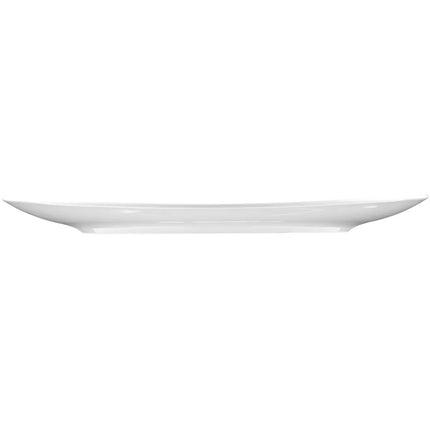 (2 pieces) SELTMANN WEIDEN | Porcelain Compartment Plate – Ø 340 mm - 1 divider - white
