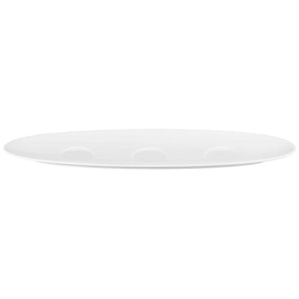 (2 pieces) SELTMANN WEIDEN | Set plate – Oval - 440 mm - White - Porcelain - Coup Fine Dining