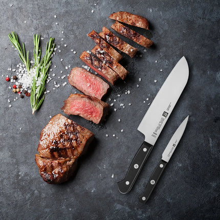 (2 pieces) ZWILLING | GOURMET Knife Set – Santoku 18 cm - Paring 10 cm