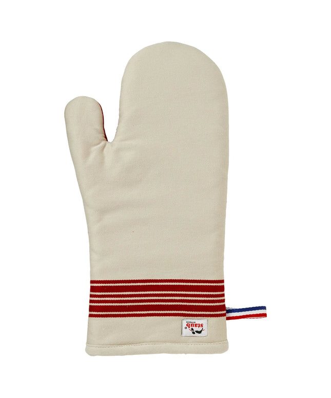 (2) STAUB | Oven Gloves Set – Cherry Red - Cotton - 350×190 mm - Heat Resistant 300°C