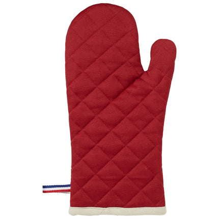 (2) STAUB | Oven Gloves Set – Cherry Red - Cotton - 350×190 mm - Heat Resistant 300°C