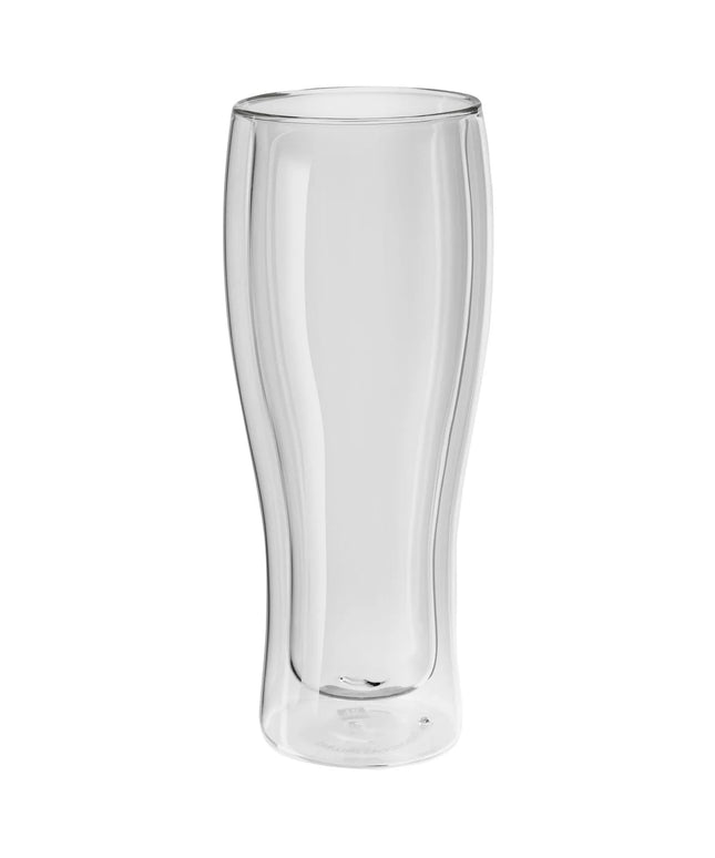 (2) ZWILLING | Sorrento Bar Beer Glass Set – 410 ml - double‑walled borosilicate