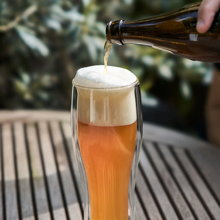 (2) ZWILLING | Sorrento Bar Beer Glass Set – 410 ml - double‑walled borosilicate