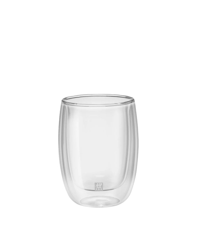 (2) ZWILLING | Sorrento Coffee Glasses – 200 ml - double‑walled borosilicate - handmade