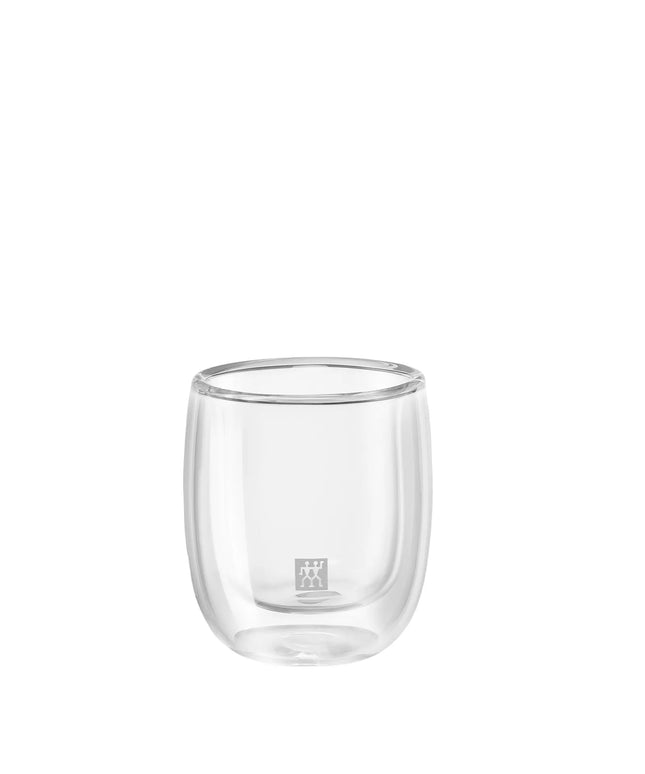 (2) ZWILLING | Sorrento Espresso Glasses – 80 ml - double‑walled borosilicate