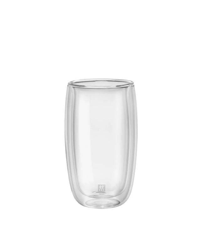 (2) ZWILLING | Sorrento Latte Macchiato Glasses – 350 ml - double‑walled borosilicate