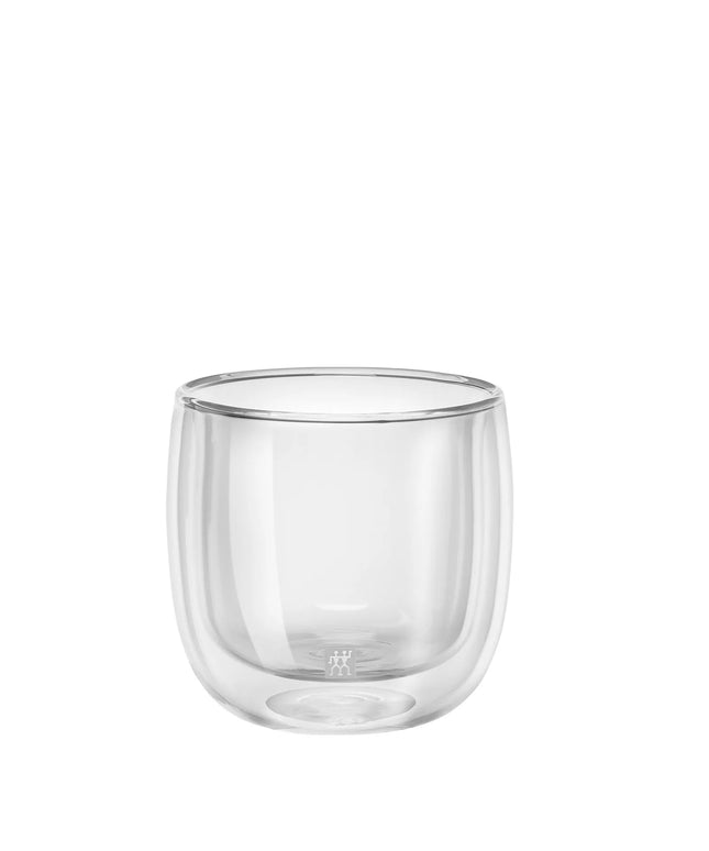 (2) ZWILLING | Sorrento Tea Glasses – 240 ml - double‑walled borosilicate - handmade