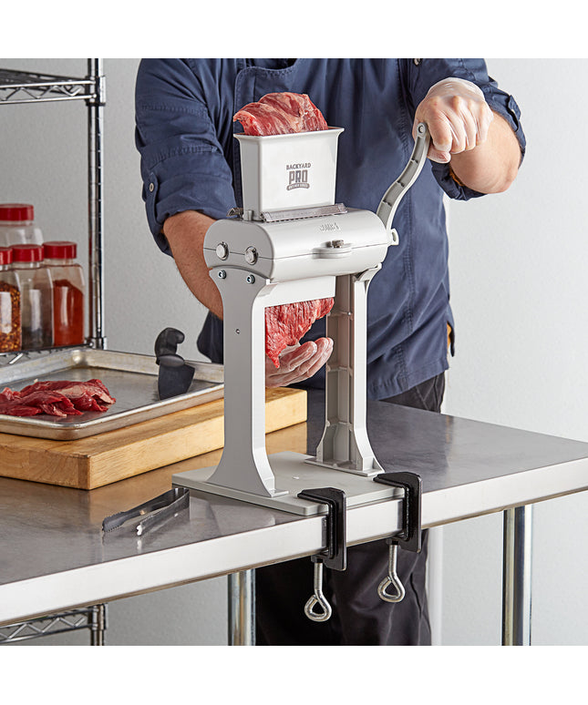 Máy làm mềm thịt thủ công Backyard Pro MT-31 31 lưỡi kèm chân và kẹp