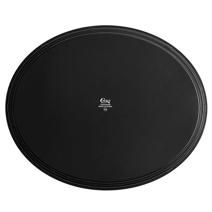 Khay phục vụ chống trượt Choice đen hình bầu dục 74 x 61 cm