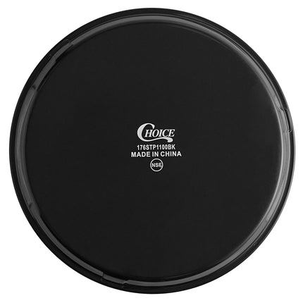 Khay phục vụ chống trượt Choice đen hình tròn Ø 28 cm