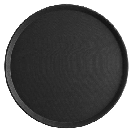 Khay phục vụ chống trượt Choice đen hình tròn Ø 46 cm