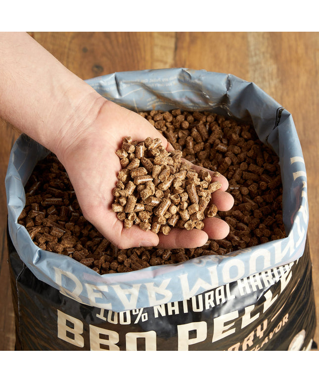 Viên nén gỗ hickory tự nhiên BBQ Bear Mountain 9,1 kg
