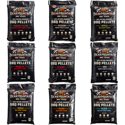 Viên nén gỗ hickory tự nhiên BBQ Bear Mountain 9,1 kg