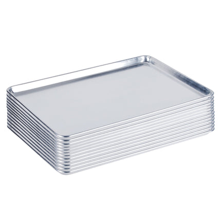 Khay nướng nhôm Choice full size viền lõi thép 19 gauge 46 x 66 cm - Thùng 12 cái