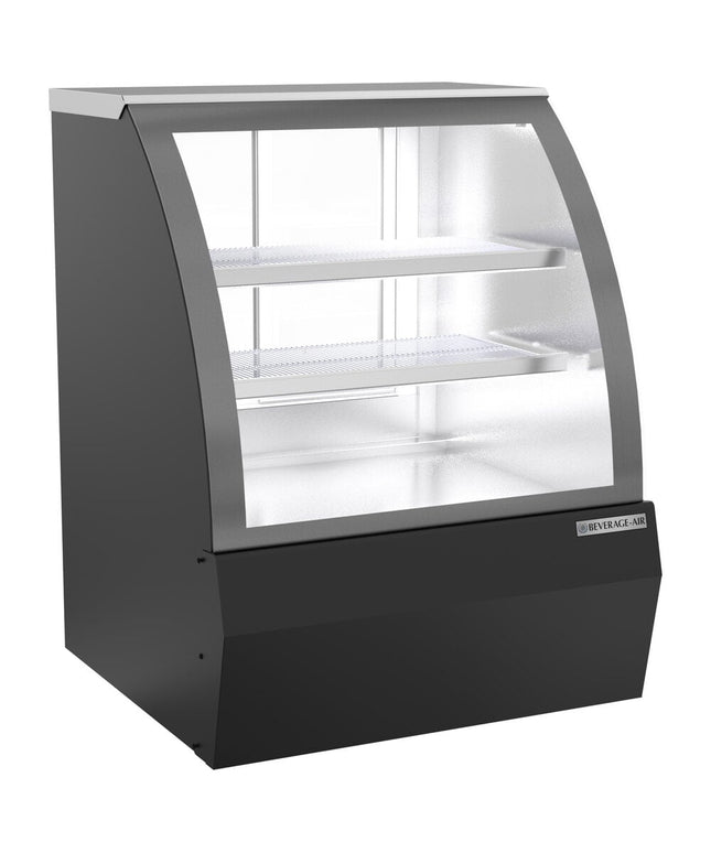 Tủ trưng bày bánh/deli lạnh Beverage-Air CDR3HC-1-B 95 cm kính cong đen