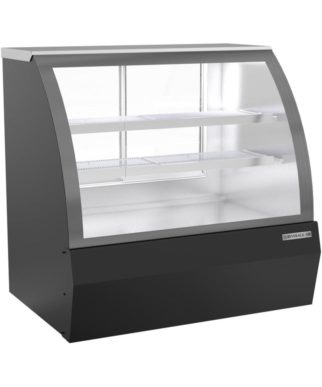 Tủ trưng bày lạnh tiệm bánh/deli Beverage-Air CDR4HC-1-B 125 cm kính cong màu đen