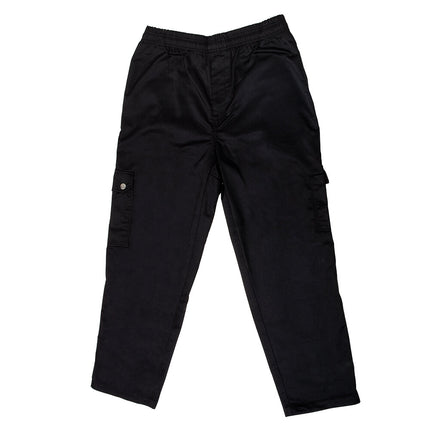 Quần bếp túi hộp màu đen Chef Revival unisex - M