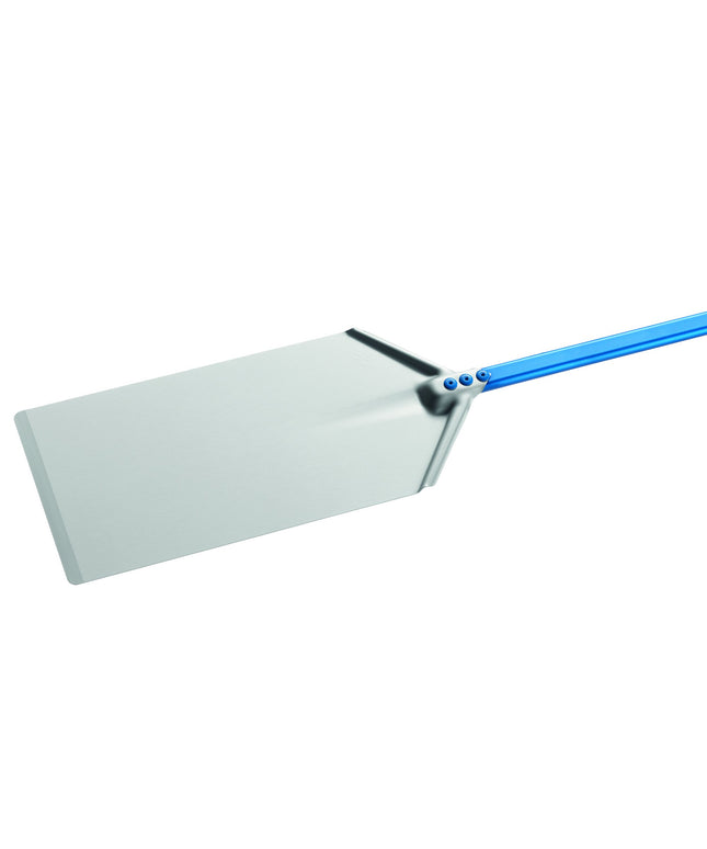 Xẻng pizza chữ nhật nhôm anod hóa GI Metal Azzurra 23 x 41 cm với cán 150 cm AM-2340/150