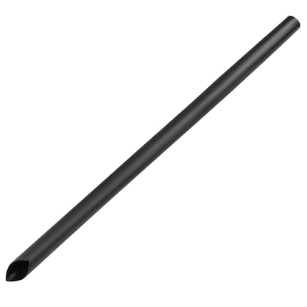 Ống hút sinh tố đầu nhọn Choice màu đen không bọc 23 cm - Thùng 3.500 cái