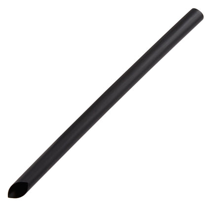 Ống hút sinh tố đầu nhọn đen không bọc Choice 19 cm - Thùng 4.500 cái