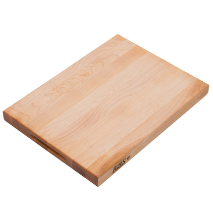 Thớt gỗ phong hai mặt có tay cầm âm John Boos & Co. R2015 Platinum Commercial Series 51 x 38 x 4,4 cm