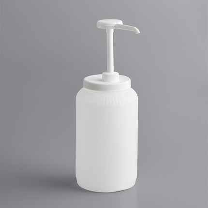 Bộ vòi bơm gia vị TableCraft kèm can nhựa 1,9 lít vòi bơm 30 ml