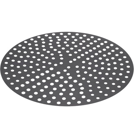 Đĩa pizza đục lỗ nhôm anod cứng American Metalcraft 18915PHC 38 cm