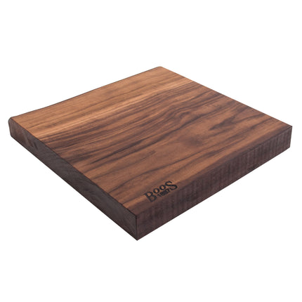 Thớt gỗ óc chó đen cạnh mộc hai mặt John Boos & Co. WAL-RST1312175 33 x 30 x 4,4 cm