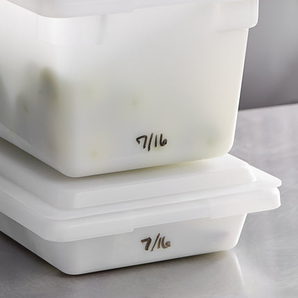 Hộp đựng thực phẩm nhựa polyethylene Vigor 46 x 30 x 9 cm màu trắng
