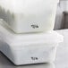 Hộp đựng thực phẩm nhựa polyethylene Vigor 46 x 30 x 15 cm màu trắng