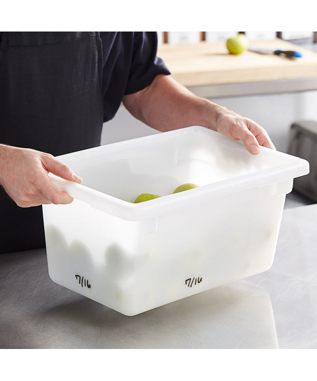 Hộp đựng thực phẩm nhựa polyethylene Vigor 46 x 30 x 23 cm màu trắng