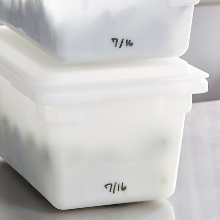 Hộp đựng thực phẩm nhựa polyethylene Vigor 46 x 30 x 23 cm màu trắng