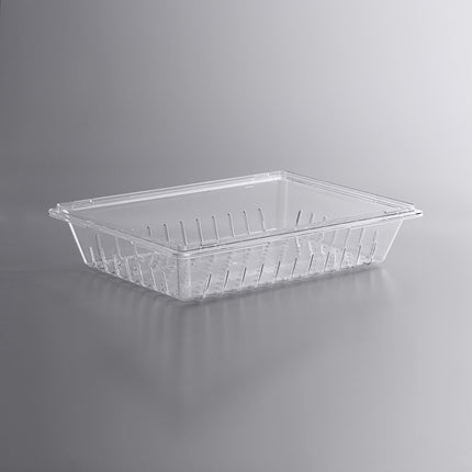 Rổ lọc / hộp lọc nước thực phẩm nhựa polycarbonate trong suốt Vigor 66 x 46 x 13 cm